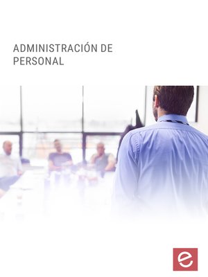 cover image of Administración de personal